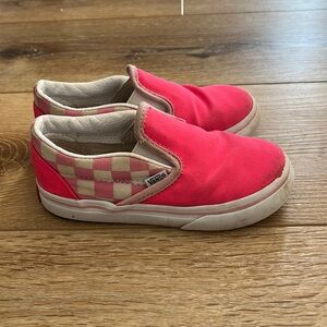 Toddler pink vans 9